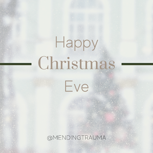 The holidays can be a difficult time for many people, especially those of us with trauma.

But if you're reading this now, we are so lucky to have you in our Mending Trauma family!

Drop a 🎄down below if you are thankful for our Mending Trauma family too!