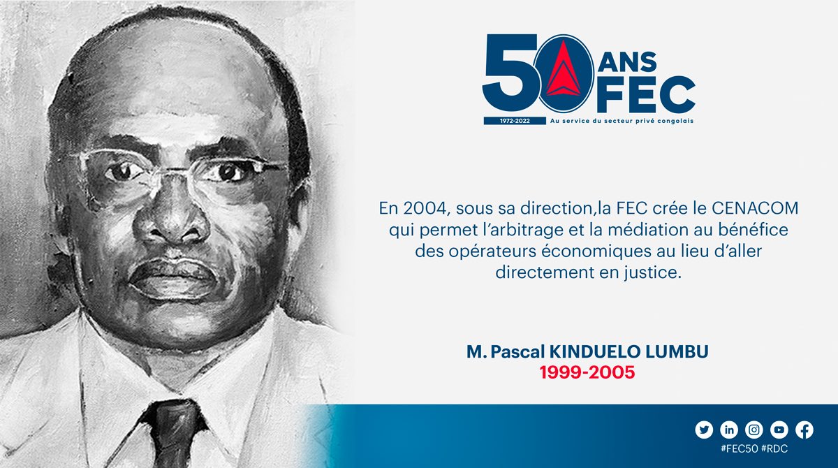 FECRDC's tweet photo. #Thread
#FEC
#FecRenaissance
#RENAISSANCE 

Sous la direction de son 7ième PN M. Pascal KINDUELO LUMBU, la FEC crée le CENACOM qui permet l’arbitrage et la méditation au bénéfice des opérateurs économiques au lieu d’aller directement en justice. 

Lisons les faits 👇🏽👇🏽👇🏽
1/9 https://t.co/gRMGrIzUFb