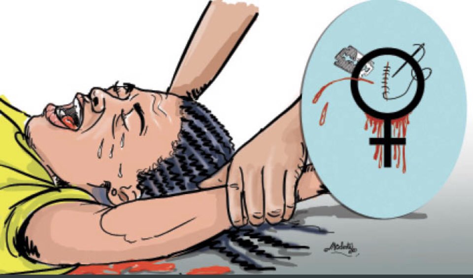 chimaobi_iwuji's tweet photo. FGM/C
Female genital mutilation / cutting has been going in our societies for ages, with no benefit other than pain and suffering for the girl child and families involved as the case maybe. It’s up to us youths to help eradicate this culture . https://t.co/tzF2DgJlvt
