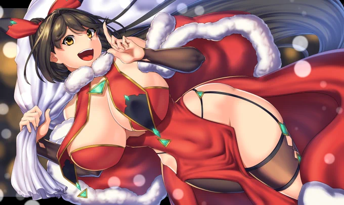 オリキャラのイノリちゃんのクリスマス衣装!! 