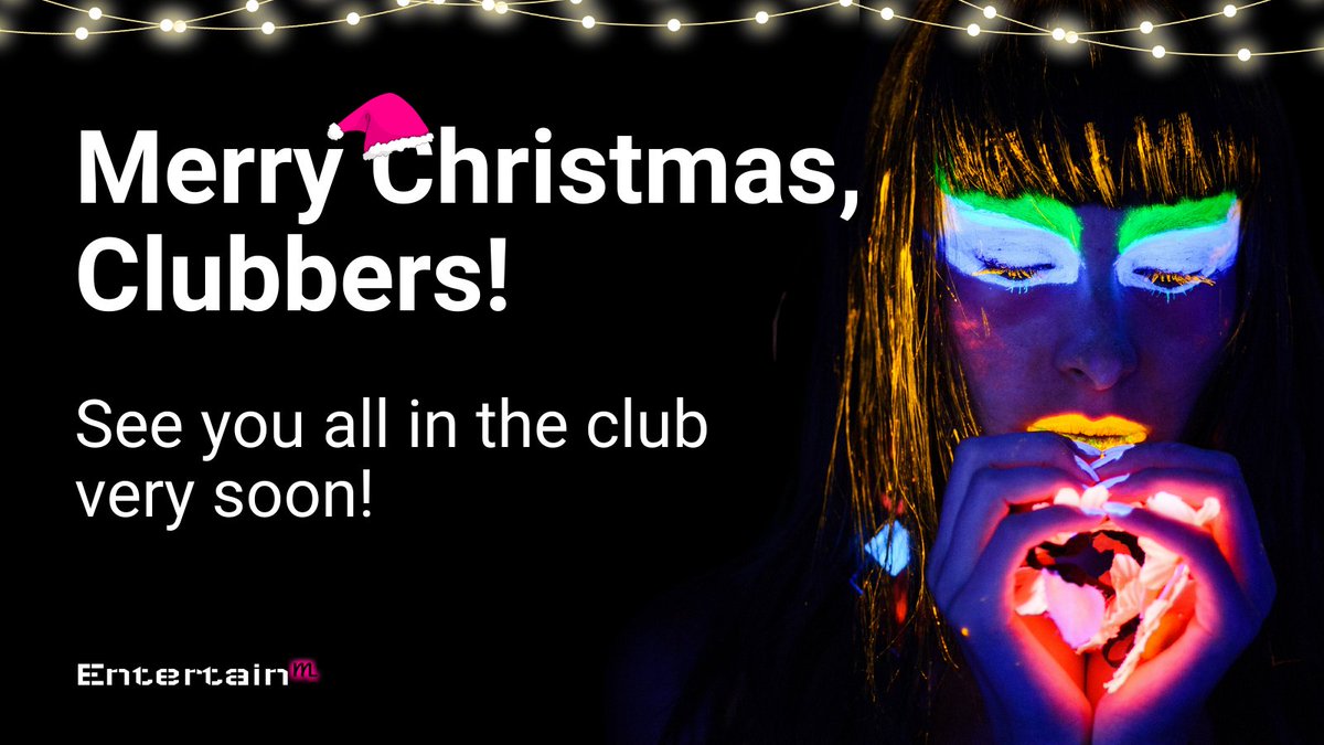 entertainm_io's tweet photo. May this Holiday Season sparkle and shine just like the blinding neong lights of a festival!✨🌟

May all your wishes and dreams come true, Merry Christmas!🎁

#MerryChristmas #Christmas2022 #EntertainM https://t.co/yGF0aWzHOM