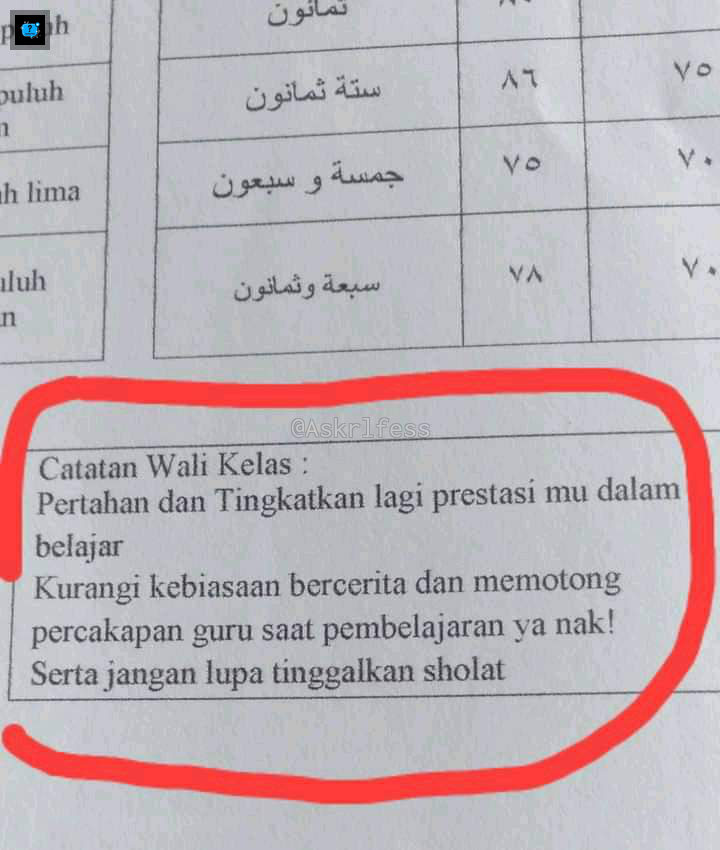 Askrlfess's tweet photo. [Askrl] Jangan suka memotong percakapan guru ya 😄 https://t.co/rDHGqRcLsx