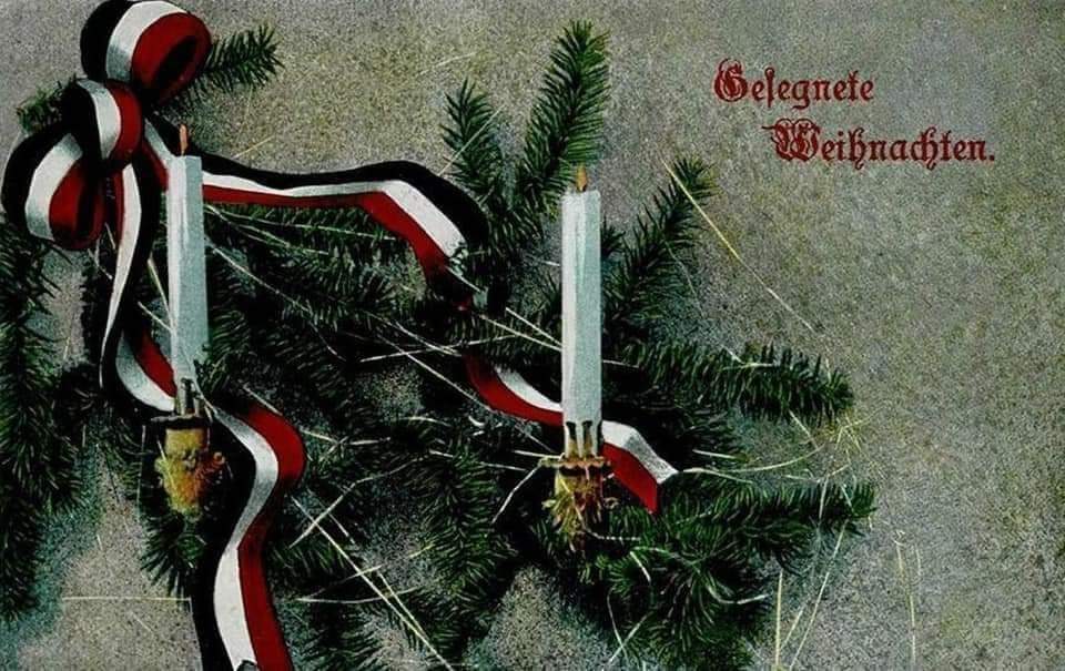 RKameradschaft's tweet photo. Wir wünschen allen  ein gesegnetes Weihnachtsfest und besinnliche Feiertage mit euren Lieben 🌲 https://t.co/piw9Al2HMT