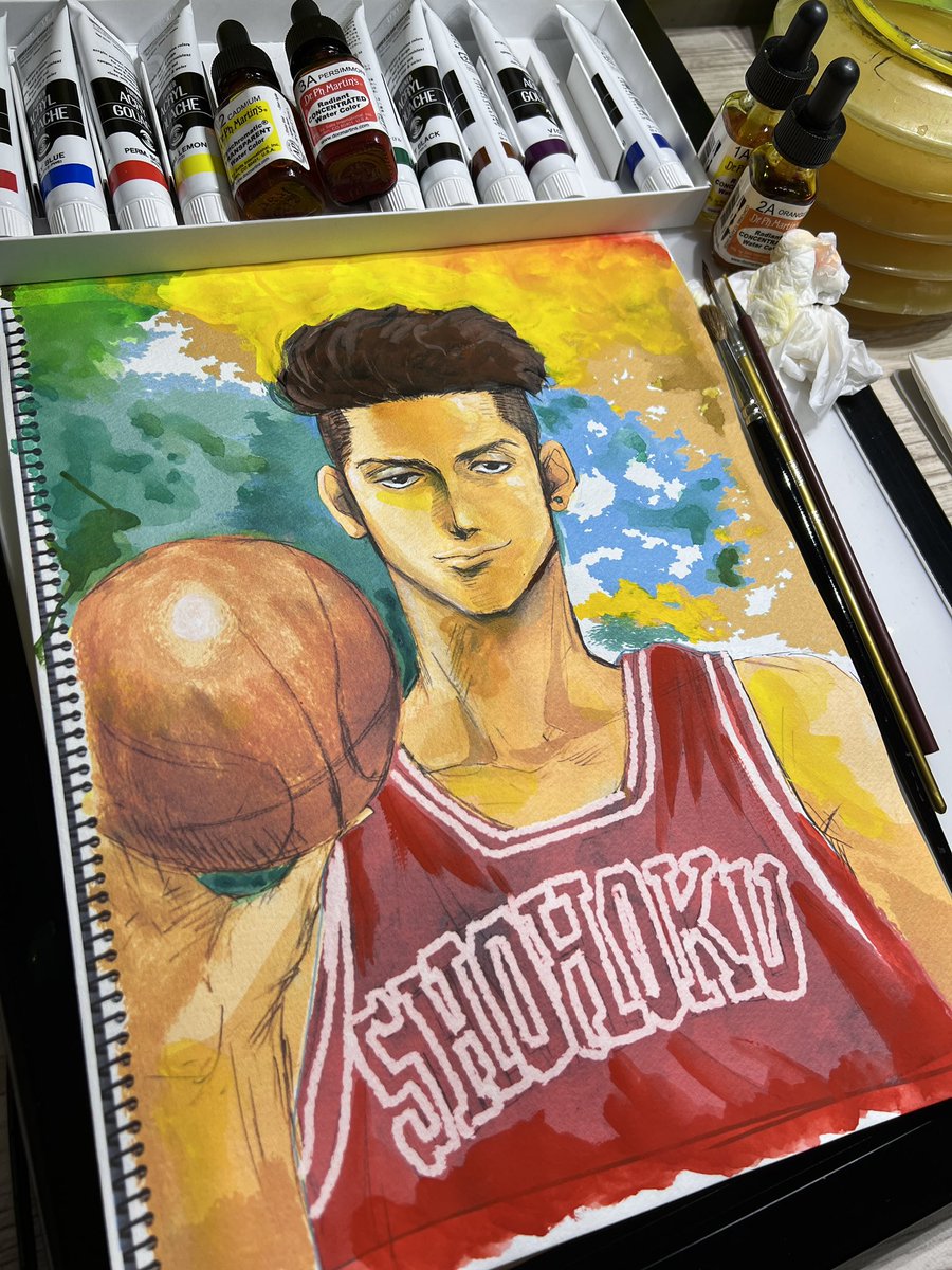 観に行けて良かった!
しかも無駄にアナログで描いてみました😂
#THEFIRSTSLAMDUNK 