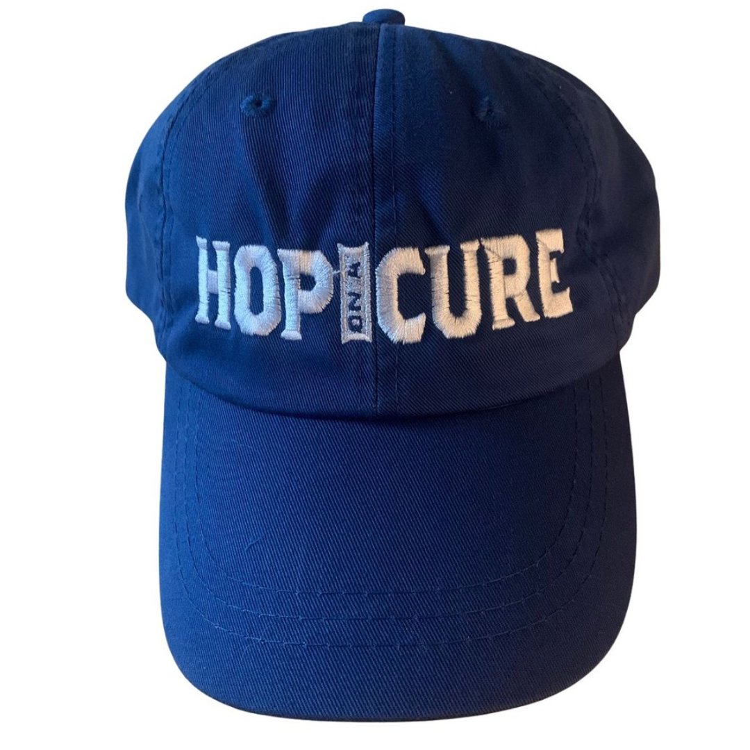 We are so grateful to the people that have jumped into action to help create incredible Hop On A Cure apparel. These awesome items have been instrumental in spreading the word &amp; fill us with hope every time we see you wearing them. <a href="/johndhopkins/">EstafeX</a> <a href="/DuaneMorrisLLP/">Duane Morris LLP</a> <a href="/zacbrownband/">Zac Brown Band</a>