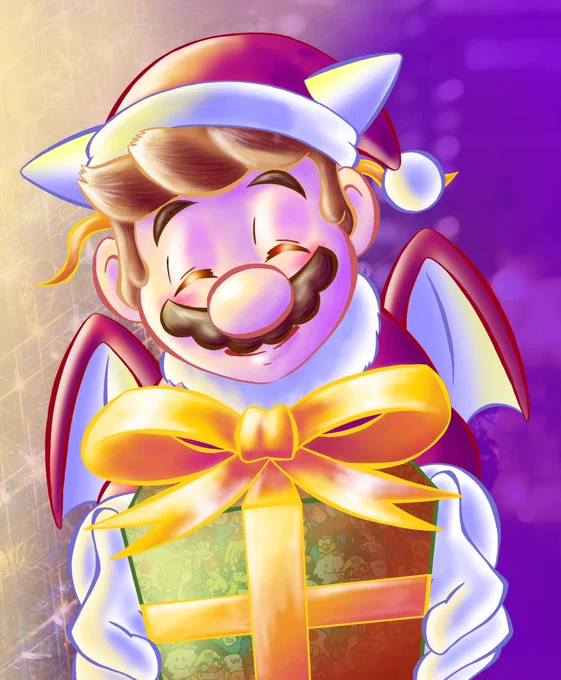 過去絵もういっちょ #MerryChristmas 