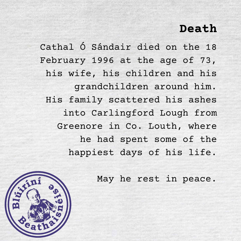 Cathal Ó Sándair 2022 tweet media