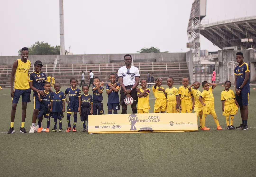 f8ballersafrica's tweet photo. Last weekend, we hosted the Champions' Edition of #CalebAdohJuniorCup2022 for the Junior Team powered by @Pragmatechh @fixbothq @blvckkulture

Up Next today is #PecksgreyCup2022 for the Senior Team powered by @pecksgrey. Be our special guest.

WE ARE CHAMPIONS 🏆⚽💛 https://t.co/AoyiLFpAkg