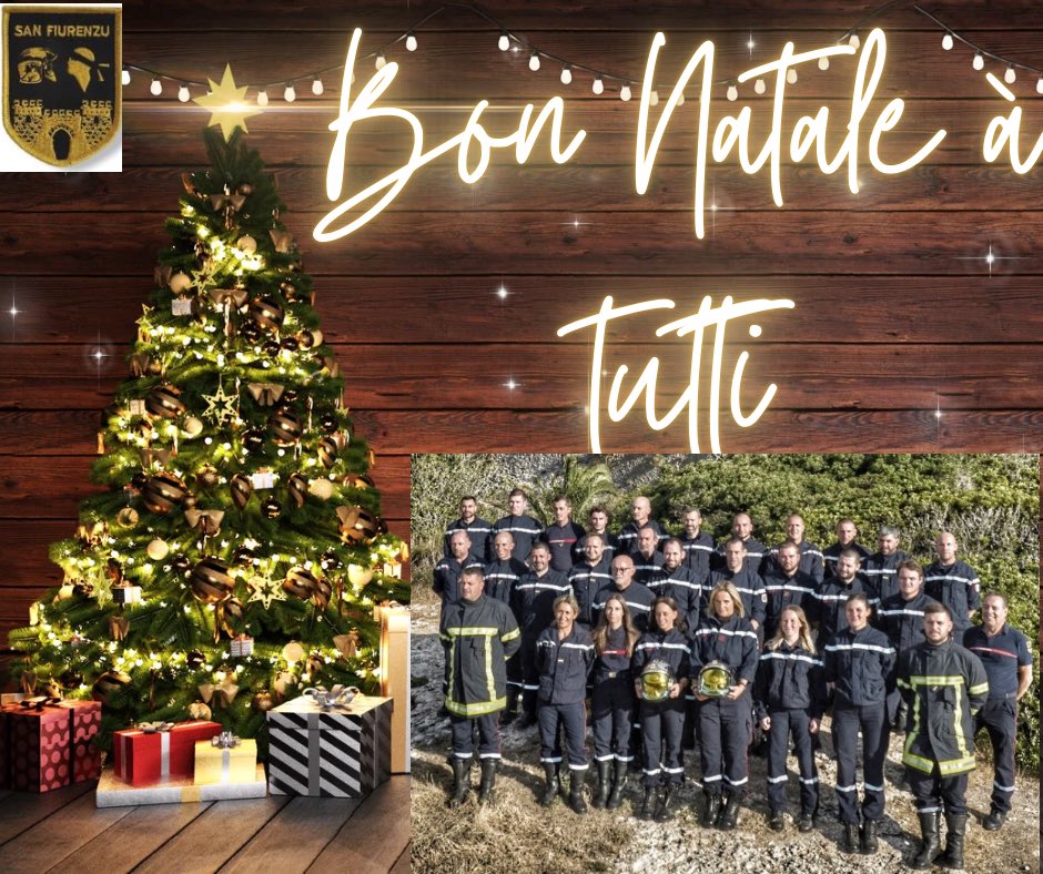 AmicaleSaintFlo's tweet photo. 🎅🏼🚒 I spenghjifochi di u centru di succorsi di San Fiurenzu vi preganu un bon' Natale. Ch'elle empiinu e vostre case a gioia è u benestà. 
Tante cose per voi è per tutti i vostri 🚒🎅🏼 https://t.co/bmXVAPQOF0