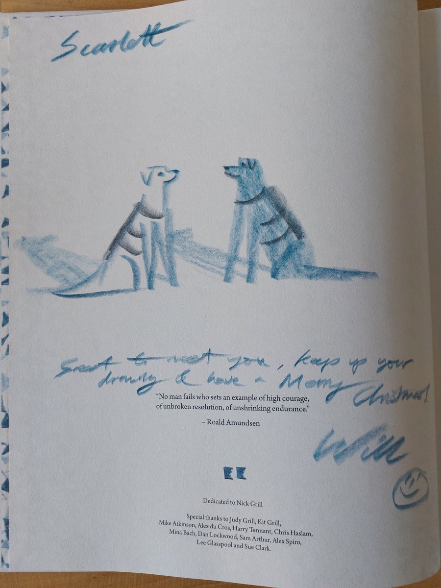 It was wonderful to meet the incredibly talented <a href="/williamgrill/">William Grill</a> at <a href="/ottieandthebea/">Ottie and the Bea</a> today. What a treat on Christmas Eve!