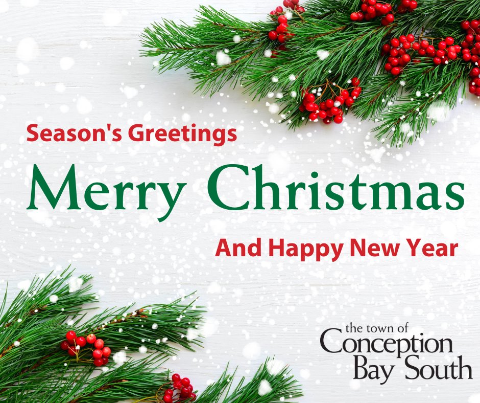 Conception Bay South on Twitter "To our community... Wishing you and