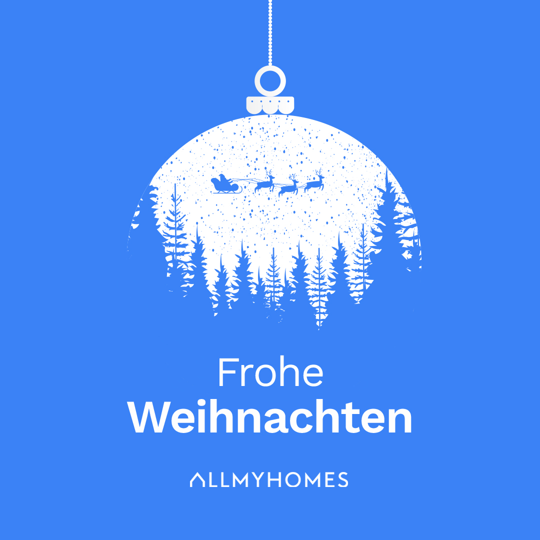 Zum Weihnachtsfest wünscht allmyhomes Ihnen und Ihren Liebsten gesegnete und erholsame Weihnachtsfeiertage und einen angenehmen Jahresausklang.

#allmyhomes #eigentumswohnungen #immobilien #immoinvest #investment #kapitalanlage #rendite #realestate #property #provisionsfrei #xmas
