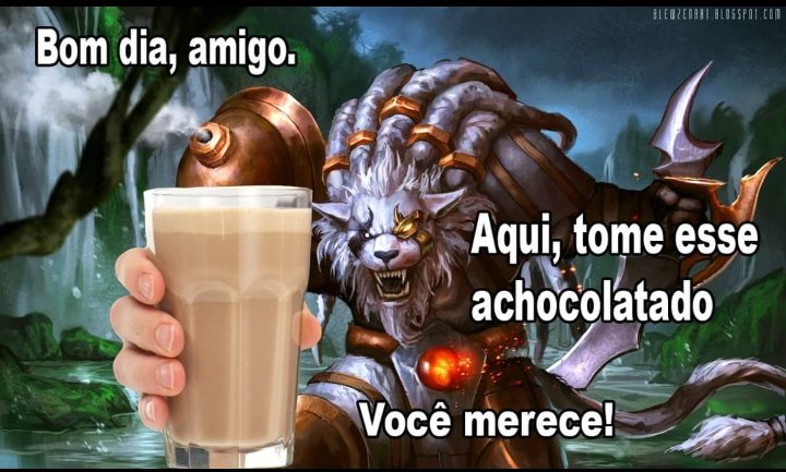 Bom dia meus consagrados