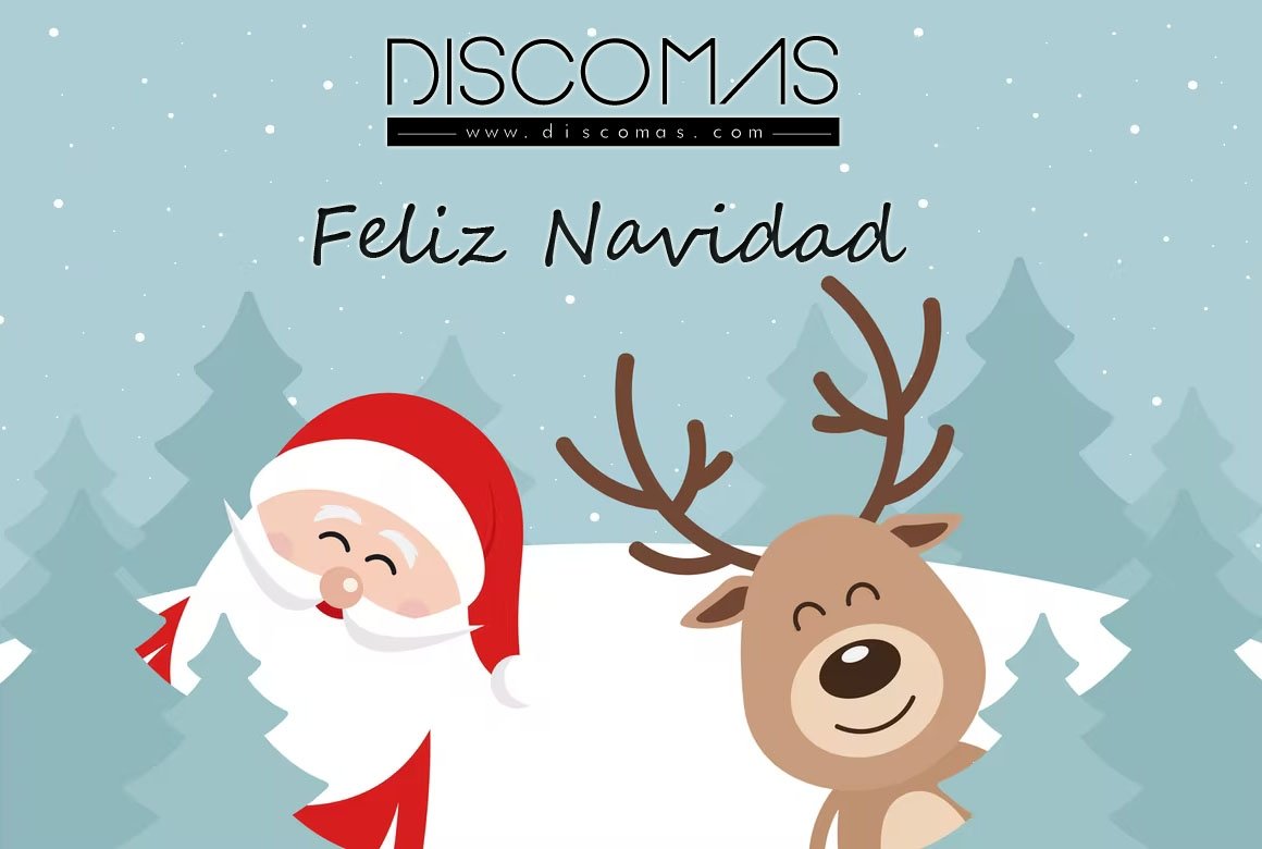 Desde el equipo Discomas os queremos desear una feliz Navidad 🎅 y un próspero 2023 en el se cumplan todos vuestros sueños.