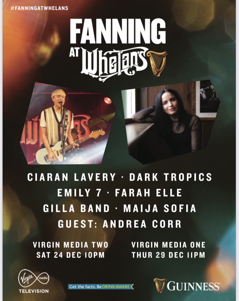 WE’RE ON THE TELLY TONIGHT !
On <a href="/davefanning/">Dave Fanning</a> “Fanning at Whelans” at 10pm on Virgin Media 2
#fanningatwhelans