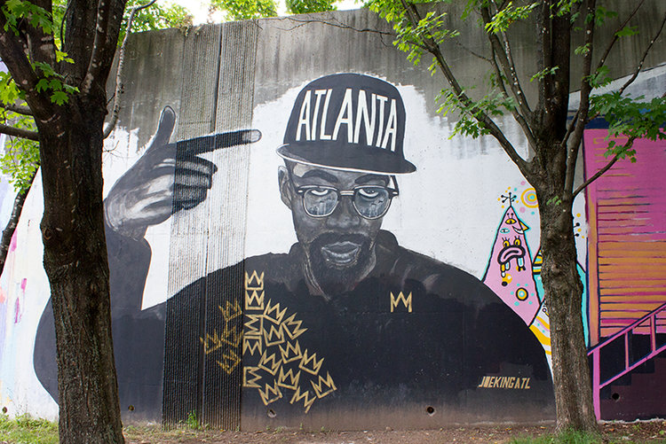aysel44_aysel's tweet photo. #Graffiti - Joe+King #Atlanta's Art on the street #DTOURS https://t.co/dY8UNBOT6G