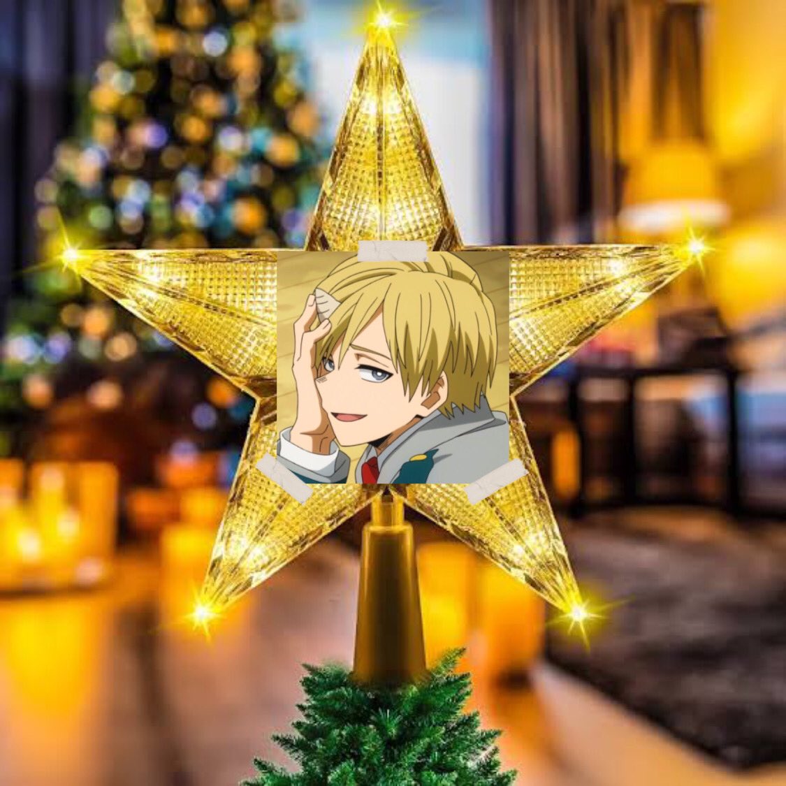 merry christmas eve, #bnharp and #anirp, from your very own true star ng pasko! 🤩⭐️