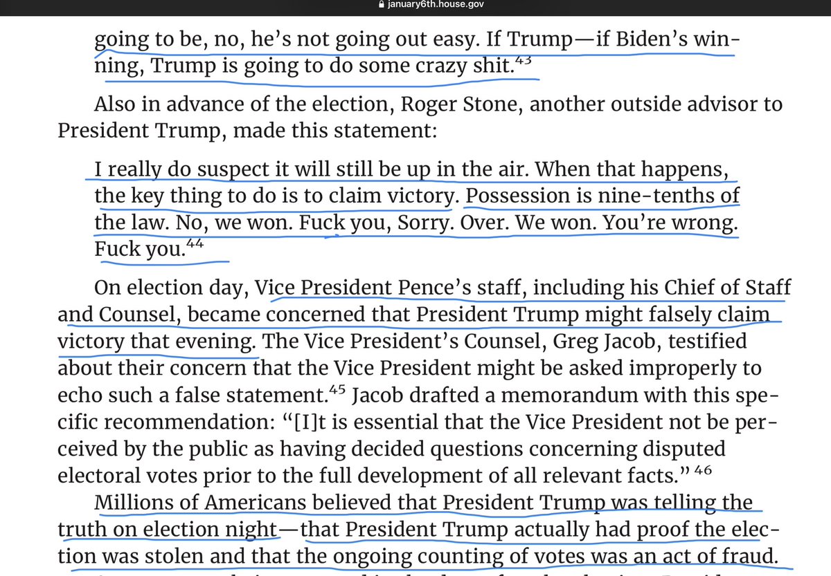 LisaannerexLisa's tweet photo. @AndrewCMcCarthy @NRO Seriously?
You are definitely downplaying what was found , but when your base is the uneducated base , it’s absolutely easy to Brainwash them..
Trump is responsible for the insurrection
Trump knew he lost in November..
#TheBigLie was a #WarCall https://t.co/lJdcpxFAt0