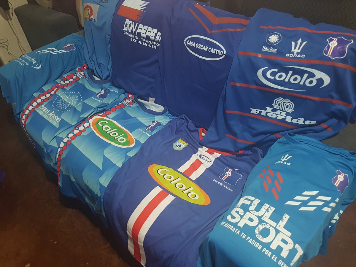 nacm82's tweet photo. Todas Las Camisetas de todas las Categorías de la Selección de San José Interior. Qué defendí siendo Coordinador de Selecciones desde 2017 a 2019. Muchos Recuerdos, Anécdotas, Amistades y Logros Conseguidos.🔵🔴🔵🔴🔵🔴 https://t.co/oPn0Oh2V9A
