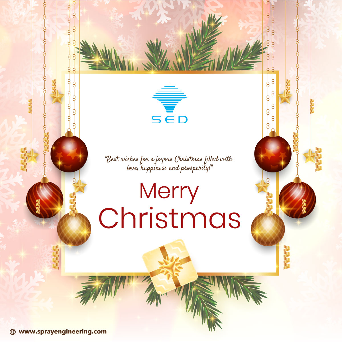sprayeng's tweet photo. "Best wishes for a joyous Christmas filled with love, happiness and prosperity!" Merry Christmas 🎄 🎅 

#work #water #engineer #technology#engineers #celebrate #sprayengineering  #development  #science #national #engineers #engineering #christmas2022 #happiness #merrychristmas https://t.co/QSdyIoIAxw