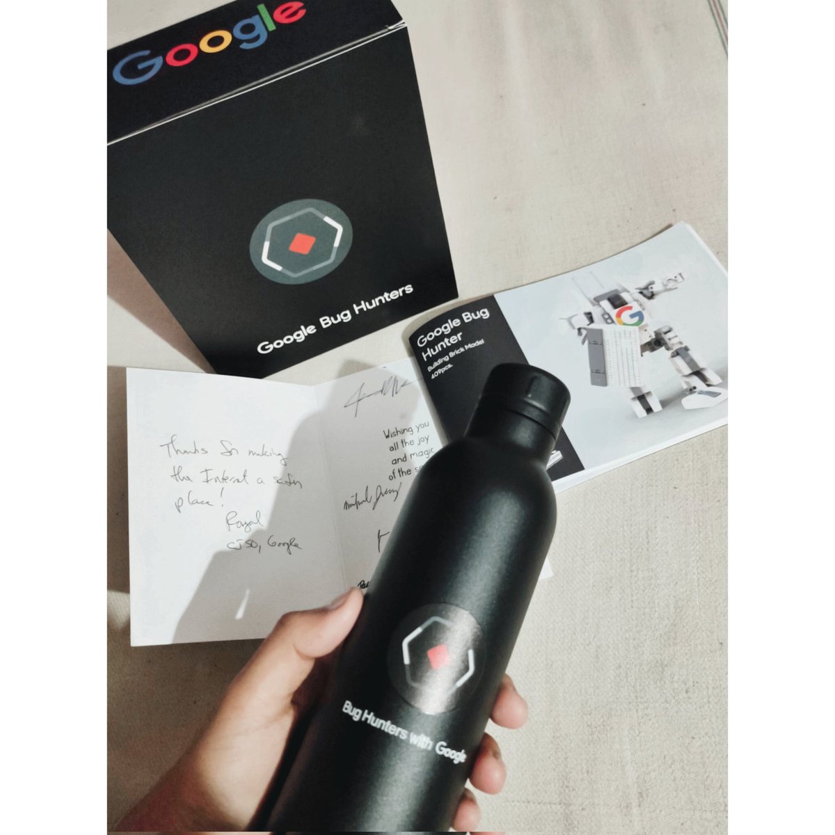 saajanbhujel's tweet image. Thank you @GoogleVRP for sending a Christmas gift😍🎁

Merry Christmas with lots of love!🎅🎄❤️‍🔥

#bugbounty #Google #cybersecurity #infosec