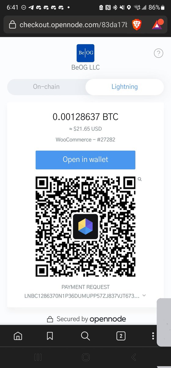 blacklotus99's tweet photo. It's official. Today marks a new day for us a company. Lightning payments are live and integrated into our website. USE COUPON CODE BTC25 FOR 25% off. #BeOG #BTC #Bitcoin 
https://t.co/YQArSmedvs https://t.co/XWQwBCMfOI