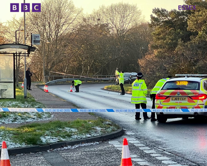 BBCEssex's tweet photo. It's emeged pensioner, who was found seriously injured on road near Colchester earlier this month, has now died in hospital. The victim, in his 80s, was discovered in Halstead Road in Stanway in the early hours of December 10th https://t.co/3p83LKC0dM https://t.co/J1F2TzEdFP