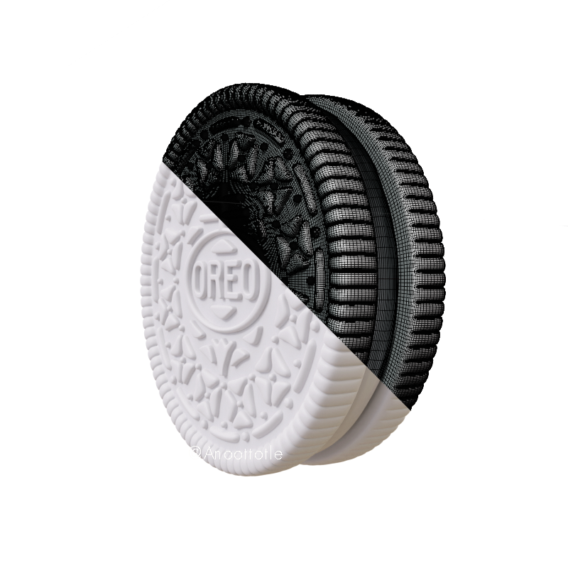 anoottotle's tweet photo. Oreo cookies 
#3DModel #3DFood #Cookies #Cracker 
#3BD #Realistic #Render https://t.co/Tr4dmrgAzp