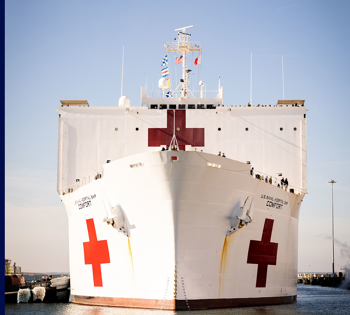 Navy Medicine on Twitter "USNS Comfort’s Civil Service Mariners Sail