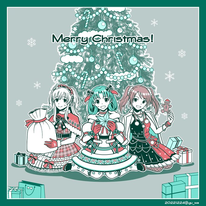 アイドルマスターポップリンクス・幽谷霧子 徳川まつり 水嶋咲(12月/クリスマス組) 