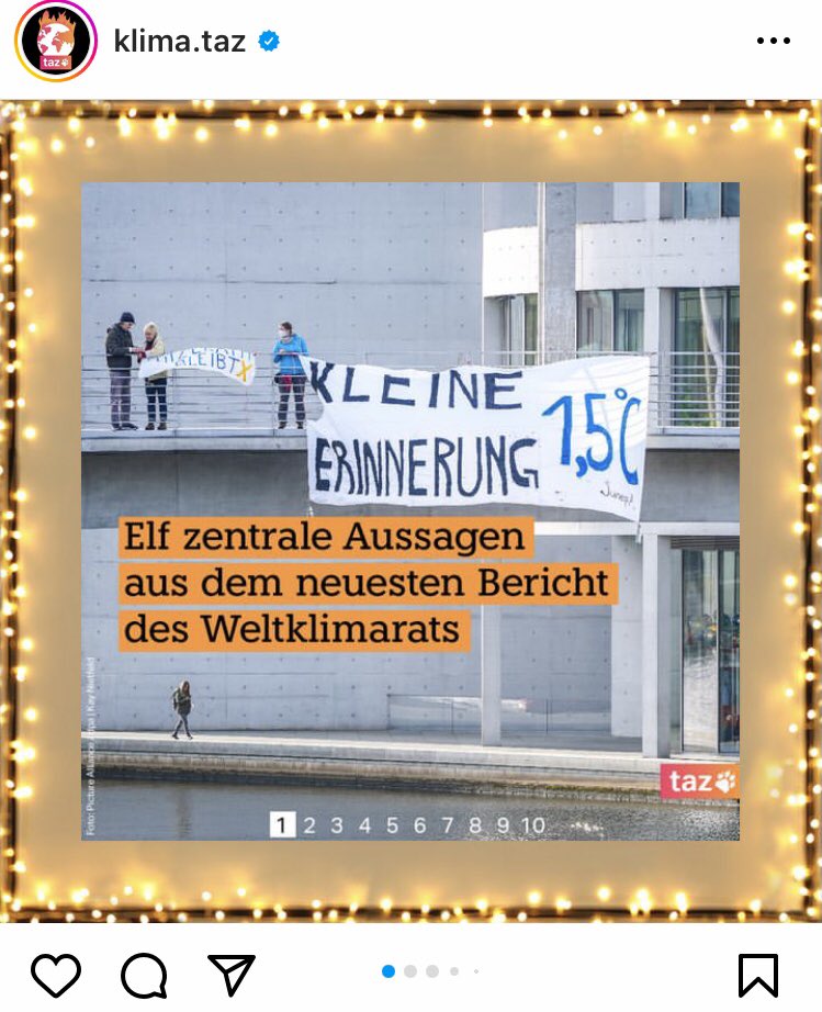 Wie schön, wenn unsere Aktionsfotos ganz überraschend wieder aus den Zeitungsarchiven auftauchen 🥰 <a href="/tazgezwitscher/">taz</a> 
Habt alle eine schöne Winterzeit und einen guten Start ins neue Jahr! ✨ #LuetziBleibt