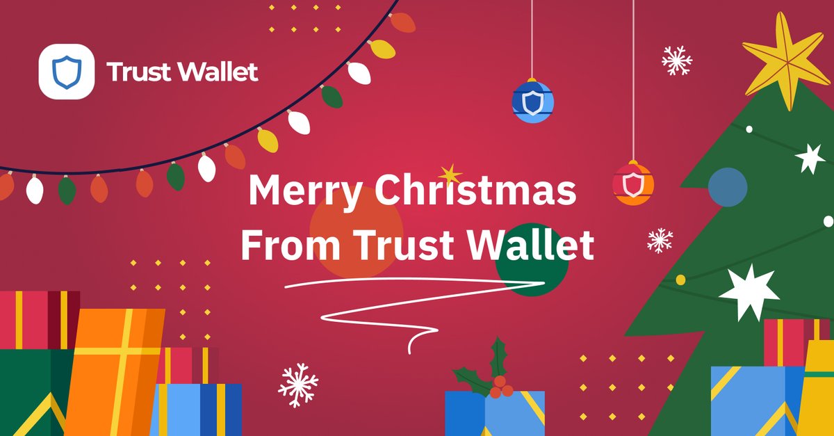 Merry Christmas #TrustWallet Fam! 🎄🧑‍🎄

We hope you all have the most magical day, wherever in the world you are 💙
