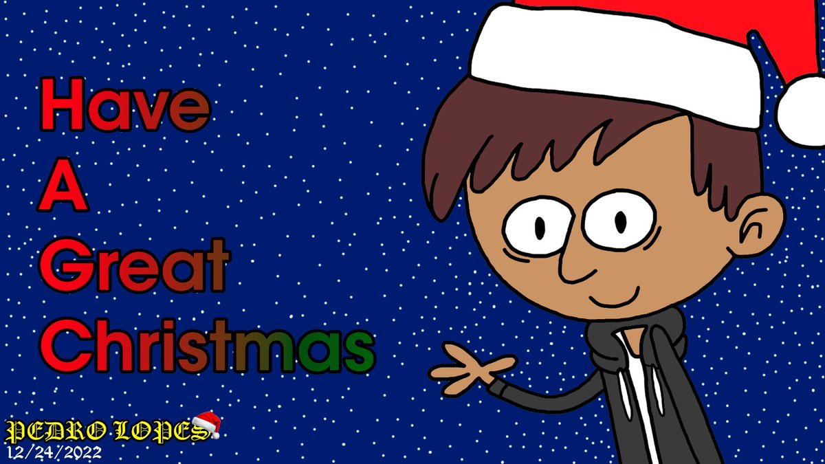PedroLo53358602's tweet photo. Hey Everyone, It's Christmas Eve, Hope You All There Have A Great Christmas And A Happy Holidays To Everyone.
#theloudhouse #theloudhousefanart #pedrolopes #christmas2022 #christmas #merrychristmas https://t.co/O2iAvtfeWO