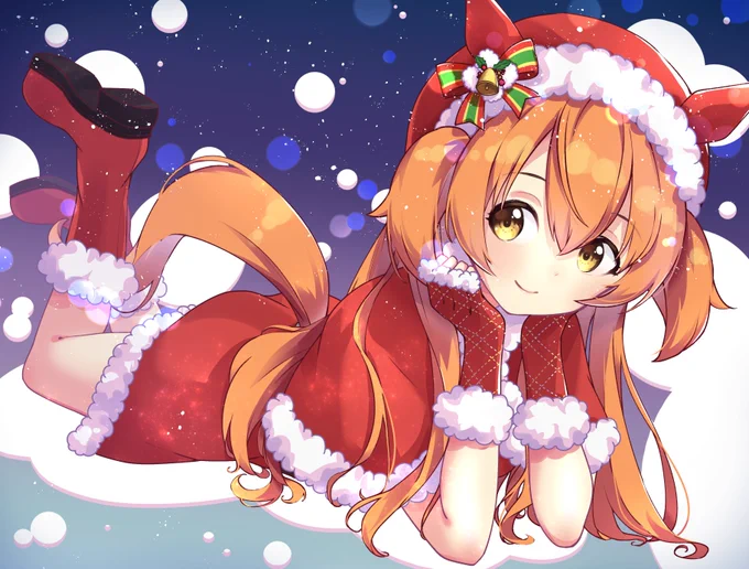 サンタマヤちんとクリスマス#ウマ娘 #マヤノトップガン 