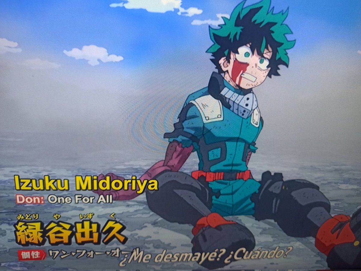 AS_Piti's tweet photo. Visto el capítulo 12 + 1  (13) de #bha
#myheroacademia
#mha
#MHASpoilers
#bhaspoilers
#BokuNoHeroAcademia
#bha13

#IzukuMidoriya 
#deku

Derrotado... https://t.co/IfyLP251CA