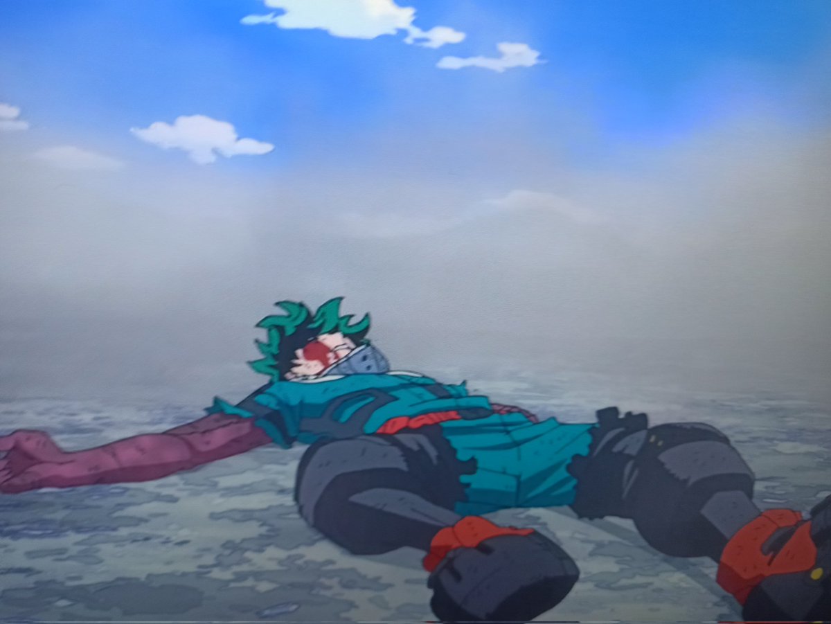 AS_Piti's tweet photo. Visto el capítulo 12 + 1  (13) de #bha
#myheroacademia
#mha
#MHASpoilers
#bhaspoilers
#BokuNoHeroAcademia
#bha13

#IzukuMidoriya 
#deku

Derrotado... https://t.co/IfyLP251CA