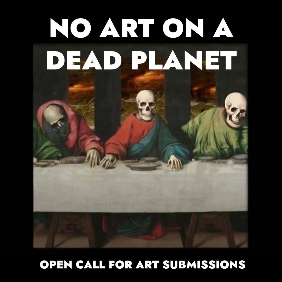 📣 CALL FOR ART SUBMISSIONS!

👩‍🎨‍ Just Stop Oil are hosting an art auction to raise funds for those fighting on the frontlines of civil resistance against the climate crisis. #A22Network 

🖼  If you'd like to donate a piece to the cause, please follow: buff.ly/3WoW4tD