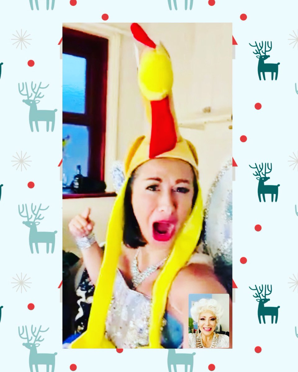 harriet_thorpe's tweet photo. #ChristmasEve #1show #panto #friends #dressingroom #laughs + #fun 
@hayleysoraya  #sleepingbeauty 
#goodfairy @Grand_Theatre 
@Staff_Gatehouse #cinderella #fairygodmother https://t.co/NXMlTYfVnl