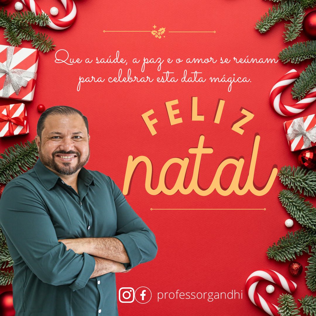 Desejo a todos um Natal de luz, repleto de amor, fé, gratidão e alegria!Desejo que JESUS faça do seu coração a sua eterna morada🙏🏼. 
Forte abraço, amigos! Feliz Natal 🎄

#FelizNatal #natal #MerryChristmas #MerryChristmas2022
