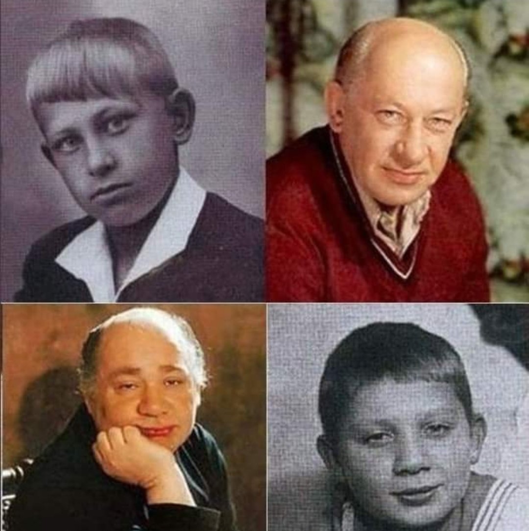 Евгений Евстигнеев в детстве
