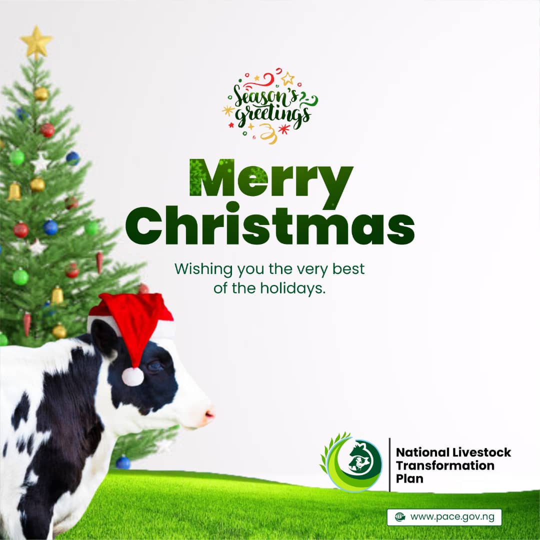 NLTP_NG's tweet photo. Merry Christmas Nigeria 

#NationalLivestockTransformationPlan #NLTP https://t.co/6hech71WiX