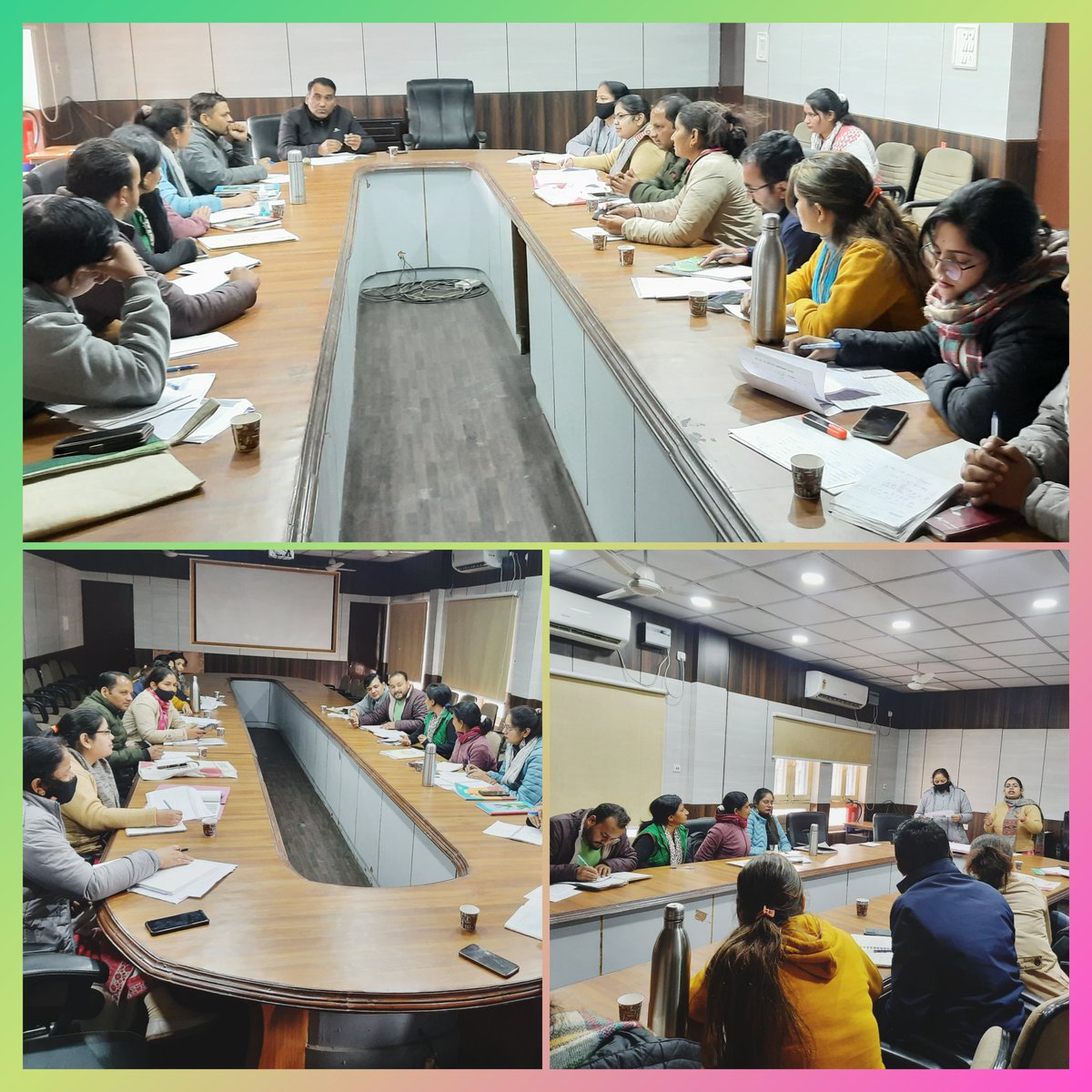 REAPDehradun's tweet photo. Meeting held with block staff #REAP
Key discussion was on the activities that is to be done in CLFs #UltraPoorPackage #FarmMachineryBank #PashuSakhi and onboarding of staff at CLF level.
@basava_ias @nitikakh22 @SecyRDUK @CdoDehradun @REAPUttarakhand https://t.co/6WfUTZNWNj