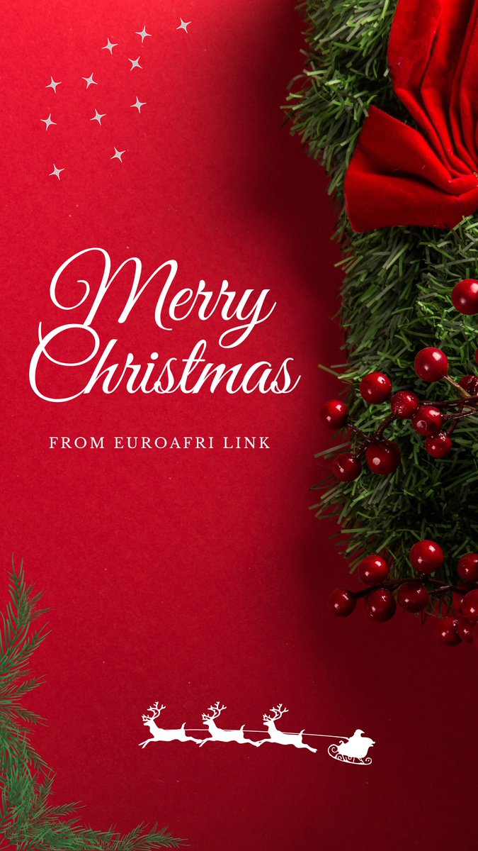 EuroAfriLink's tweet photo. Merry Christmas from us to you! We at @EuroAfri extend our best wishes for a Happy, Bright, and Merry Christmas to you and your team.
Thank you so much for the #support.
Enjoy❤️ Learn about us at https://t.co/bAmuMKD3jr
#valueclients @agribusiness https://t.co/hsG4py1CCR