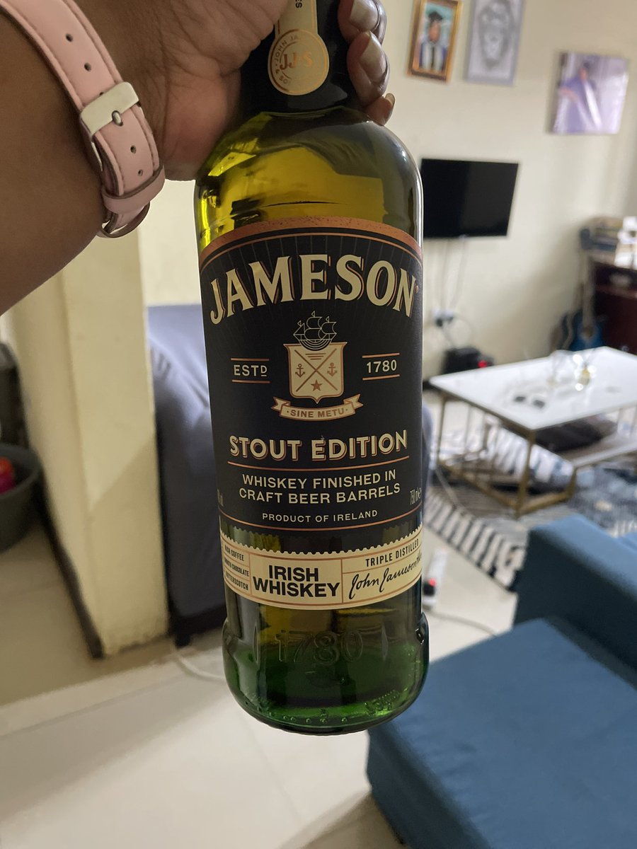 LionessKasempa's tweet photo. Should I open and start drinking or wait for my drinking partner to wake up from their nap?🤣  @JamesonZAM advise https://t.co/ji95qKiE37