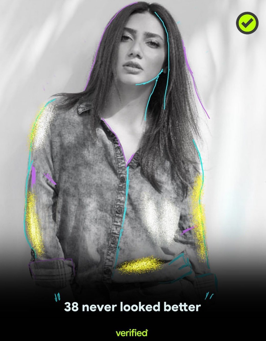 Happy Belated Birthday to Pakistan s superstar Mahira Khan!  