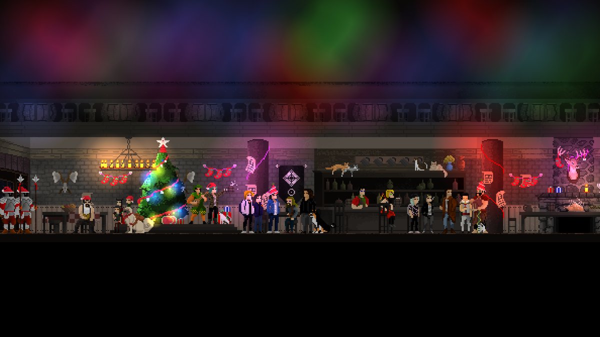 MeniaGames's tweet photo. HAPPY CHRISTMAS TO OUR TEAM AND OUR FOLLOWERS!!!

#pixelart #indigame #Christmas #MerryChristmas #MerryChristmas2022 https://t.co/DXLhPywFZP