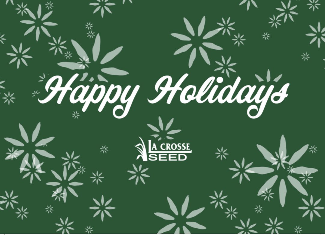 LaCrosseSeed's tweet photo. All of us at La Crosse Seed would like to wish you a Merry Christmas &amp; Happy New Year! ❄️ #blessed #christmaseve🎄🎁 #family #seed https://t.co/praFYBXu6W