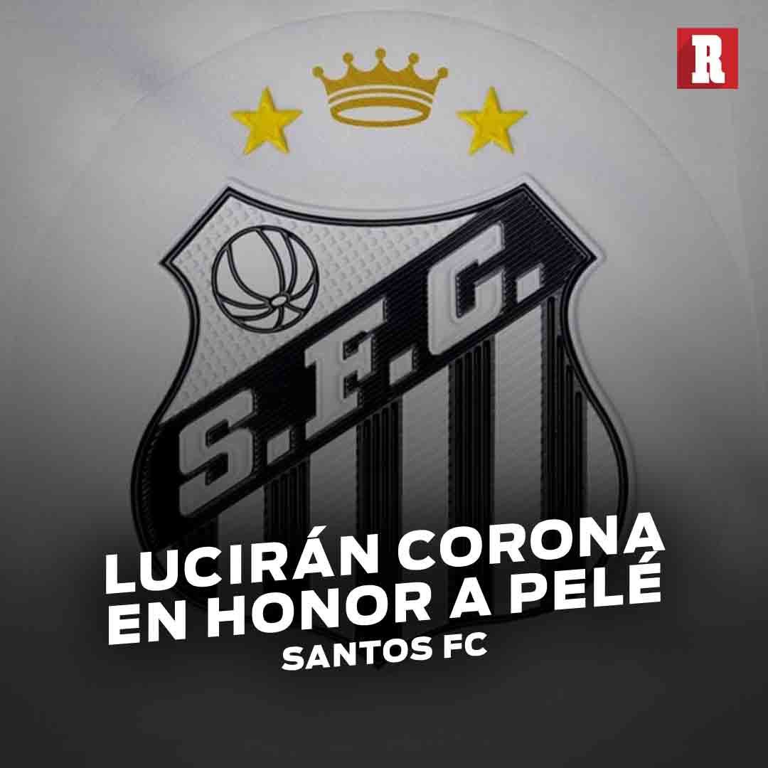 DIARIO RÉCORD on Twitter "HOMENAJE A SU REY 👑 El Santos FC de São