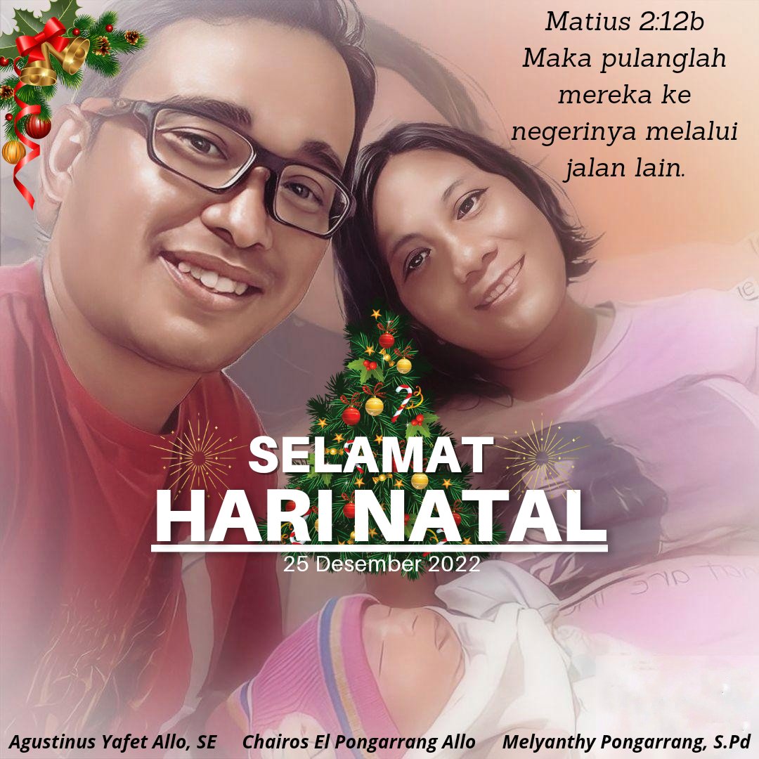 yafet_allo's tweet photo. Selamat Hari Natal 2022 🙏🎄 https://t.co/O3CcyeEbCS
