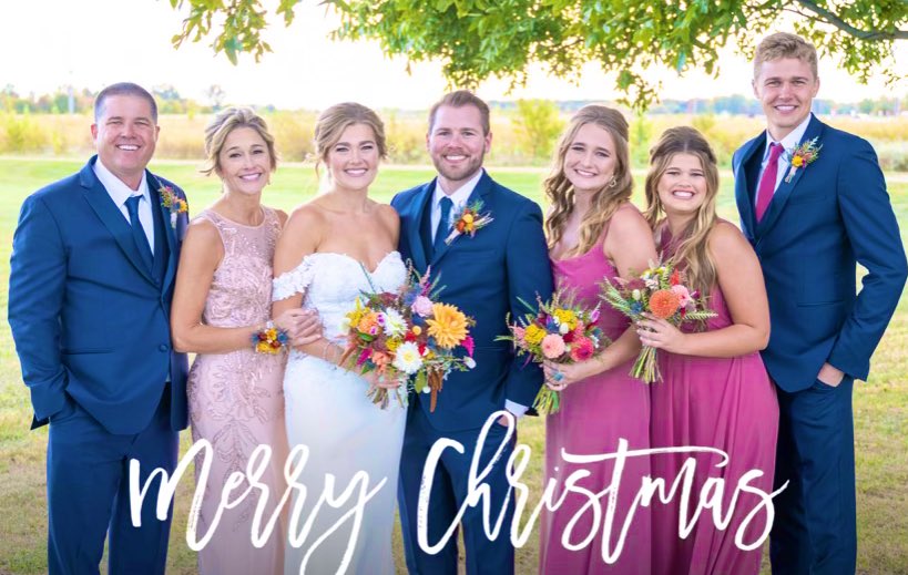 From our family to yours, we wish you a merry Christmas and happy holidays🎄